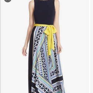 Eliza J Women’s Scarf Print Combo Dress